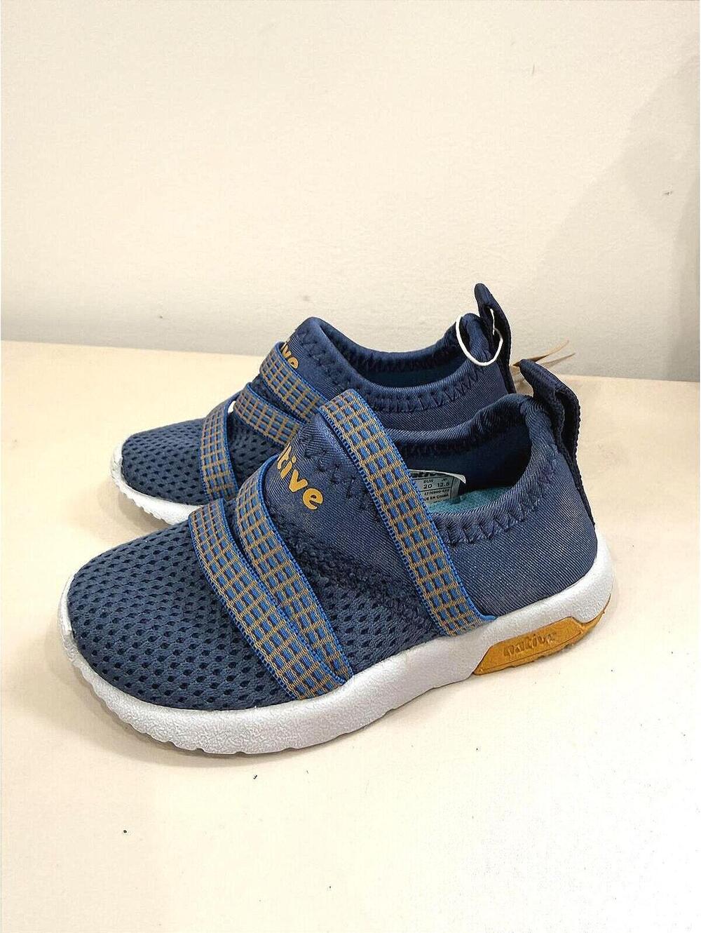 Native Kids Blue Slip-On Sneakers Size c5 Toddler